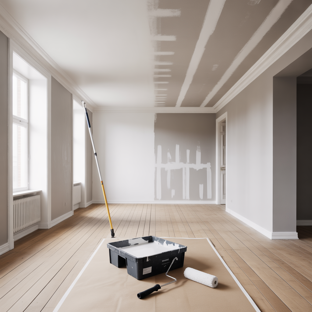 mala tak utan rander felsokning av roller och farg