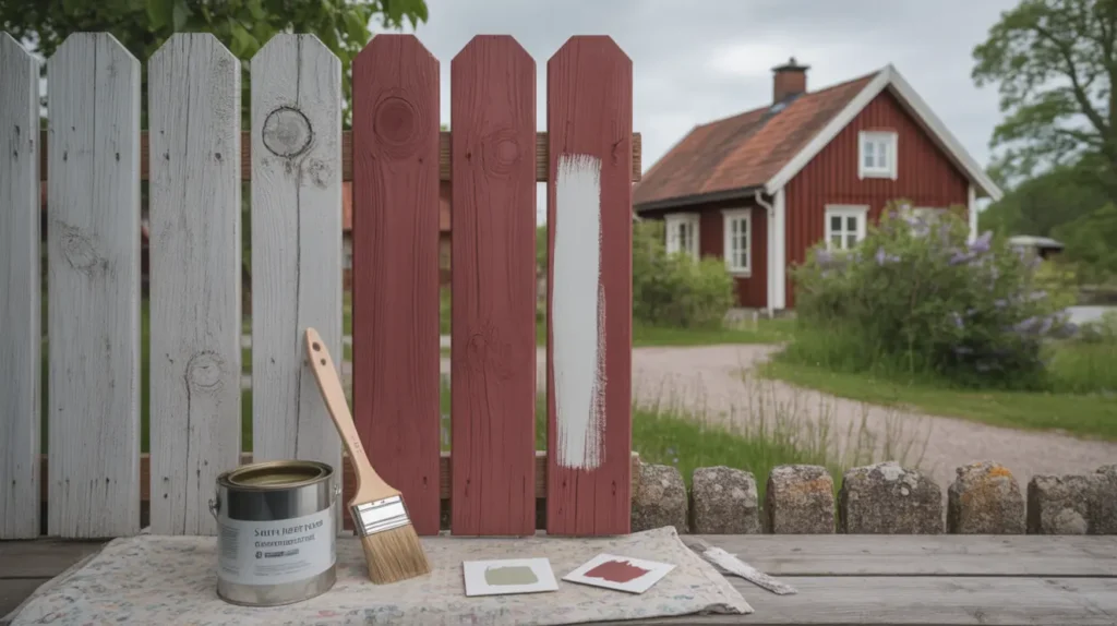juni guide m la staket och plank optimala v derf nster f rgval och teknik f r l ngvarigt skydd