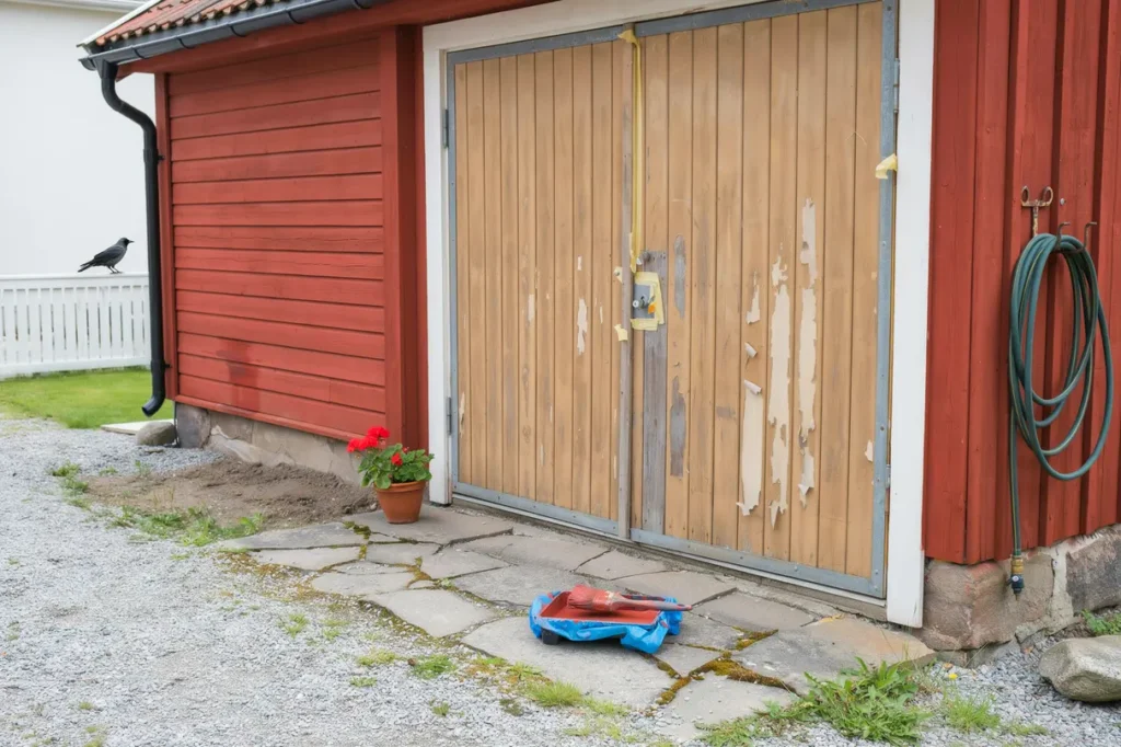 juni r r tt tid att m la garageporten f rgval och f rarbete f r en snygg och v dert lig finish