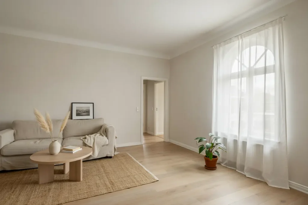 omm lning av vardagsrum och tak i villa i glumsl v